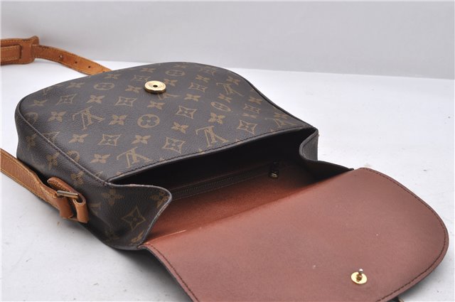 Auth Louis Vuitton Monogram Saint Cloud GM Shoulder Cross Bag M51242 LV 4283D