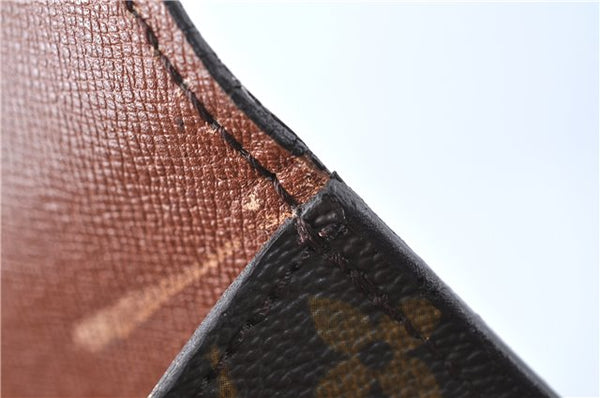 Auth Louis Vuitton Monogram Saint Cloud GM Shoulder Cross Bag M51242 LV 4283D