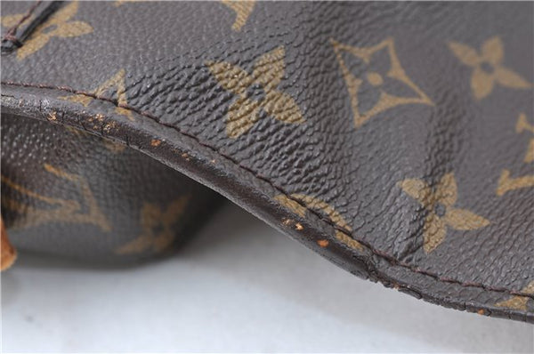 Auth Louis Vuitton Monogram Saint Cloud GM Shoulder Cross Bag M51242 LV 4283D