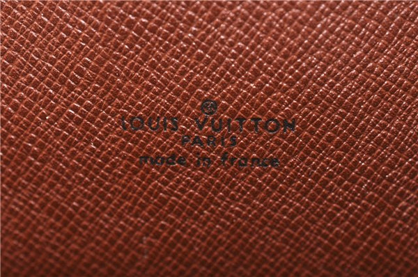 Auth Louis Vuitton Monogram Saint Cloud GM Shoulder Cross Bag M51242 LV 4283D