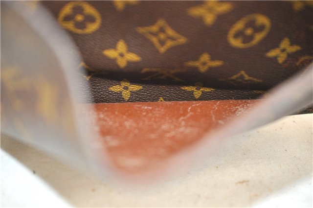 Auth Louis Vuitton Monogram Saint Cloud GM Shoulder Cross Bag M51242 LV 4283D