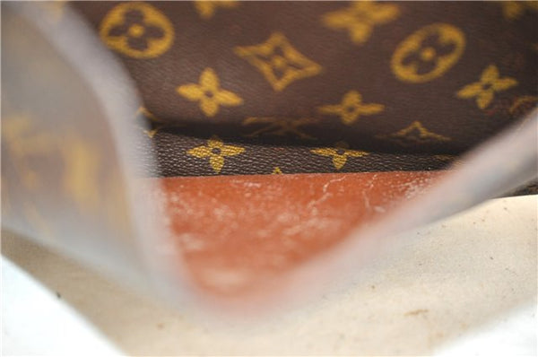 Auth Louis Vuitton Monogram Saint Cloud GM Shoulder Cross Bag M51242 LV 4283D