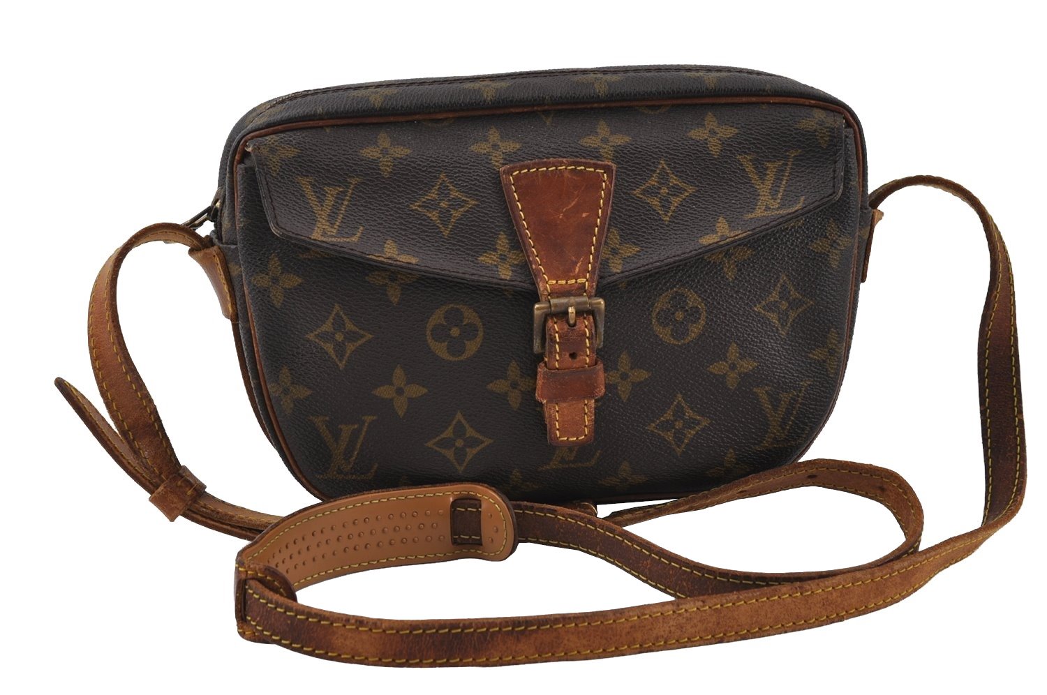 Authentic Louis Vuitton Monogram Jeune Fille PM M51227 Shoulder Cross Bag 4283I