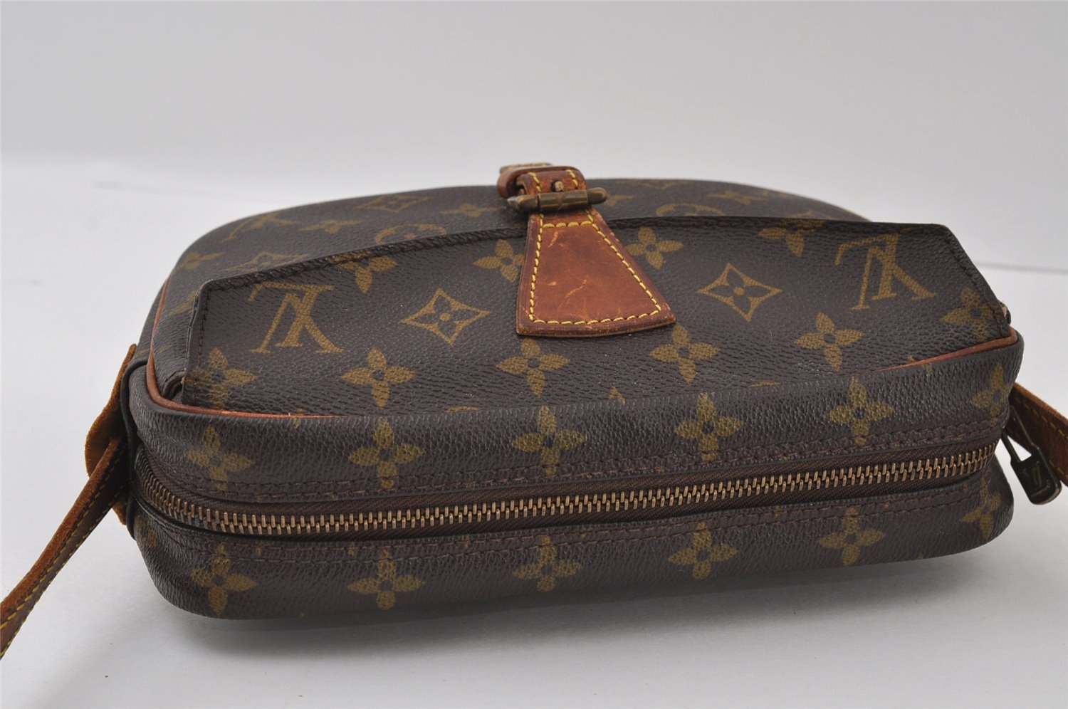 Authentic Louis Vuitton Monogram Jeune Fille PM M51227 Shoulder Cross Bag 4283I