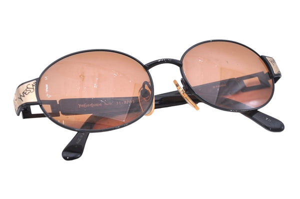 Authentic YVES SAINT LAURENT Sunglasses Tortoise Shell Plastic Brown 4284E