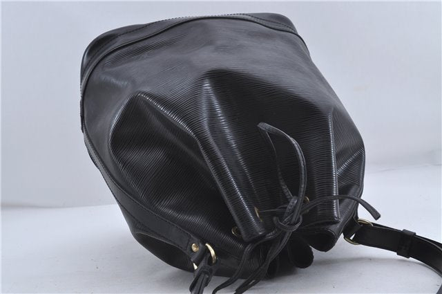 Authentic Louis Vuitton Epi Noe Black Shoulder Bag M59002 LV 4285D