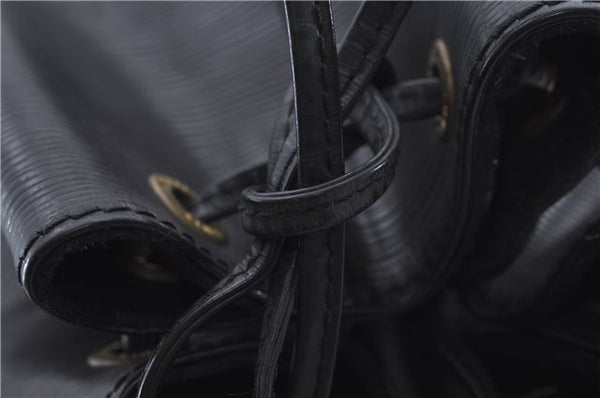 Authentic Louis Vuitton Epi Noe Black Shoulder Bag M59002 LV 4285D