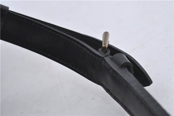 Authentic Louis Vuitton Epi Noe Black Shoulder Bag M59002 LV 4285D