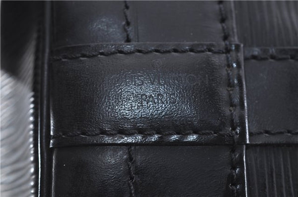 Authentic Louis Vuitton Epi Noe Black Shoulder Bag M59002 LV 4285D