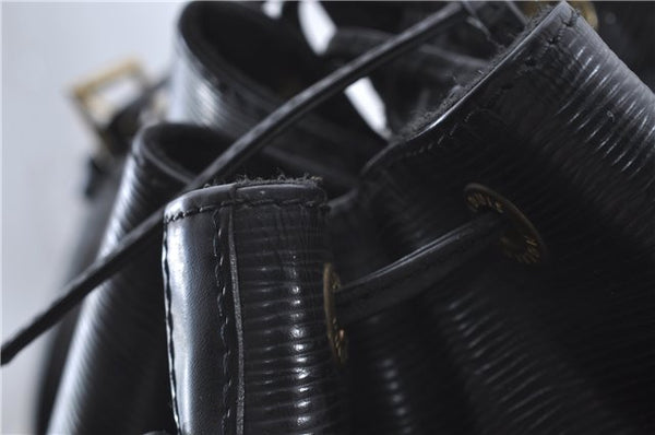 Authentic Louis Vuitton Epi Noe Black Shoulder Bag M59002 LV 4285D