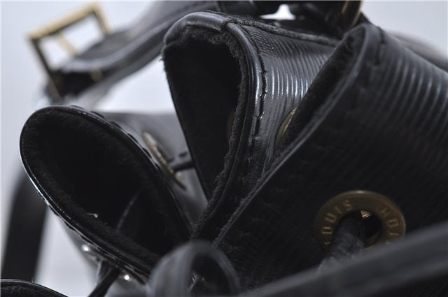 Authentic Louis Vuitton Epi Noe Black Shoulder Bag M59002 LV 4285D