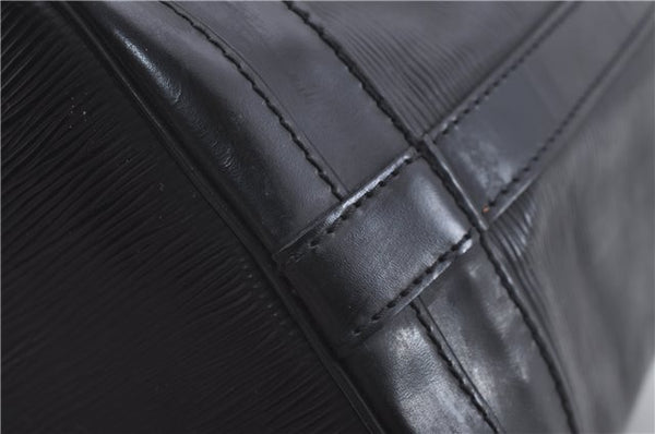 Authentic Louis Vuitton Epi Noe Black Shoulder Bag M59002 LV 4285D