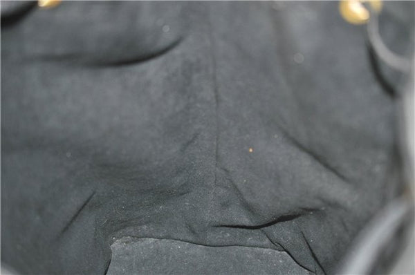 Authentic Louis Vuitton Epi Noe Black Shoulder Bag M59002 LV 4285D