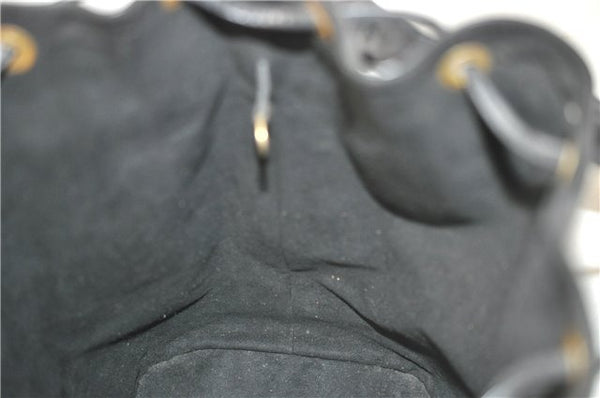 Authentic Louis Vuitton Epi Noe Black Shoulder Bag M59002 LV 4285D