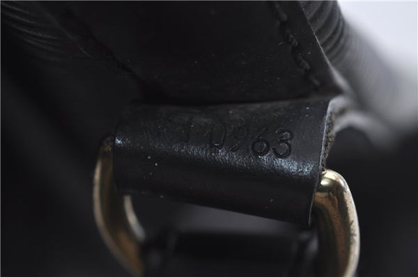 Authentic Louis Vuitton Epi Noe Black Shoulder Bag M59002 LV 4285D