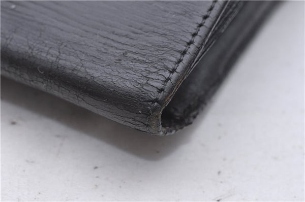 Authentic Louis Vuitton Epi Montaigne 27 Clutch Bag Black M52652 LV 4286D