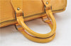 Authentic Louis Vuitton Epi Speedy 25 Hand Bag Yellow M43019 LV 4287D