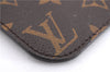 Authentic Louis Vuitton Monogram Neverfull Pouch Purse Clutch Bag Pink LV 4287E