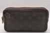 Authentic Louis Vuitton Monogram Pochette Sport Clutch Hand Bag LV Junk 4287I
