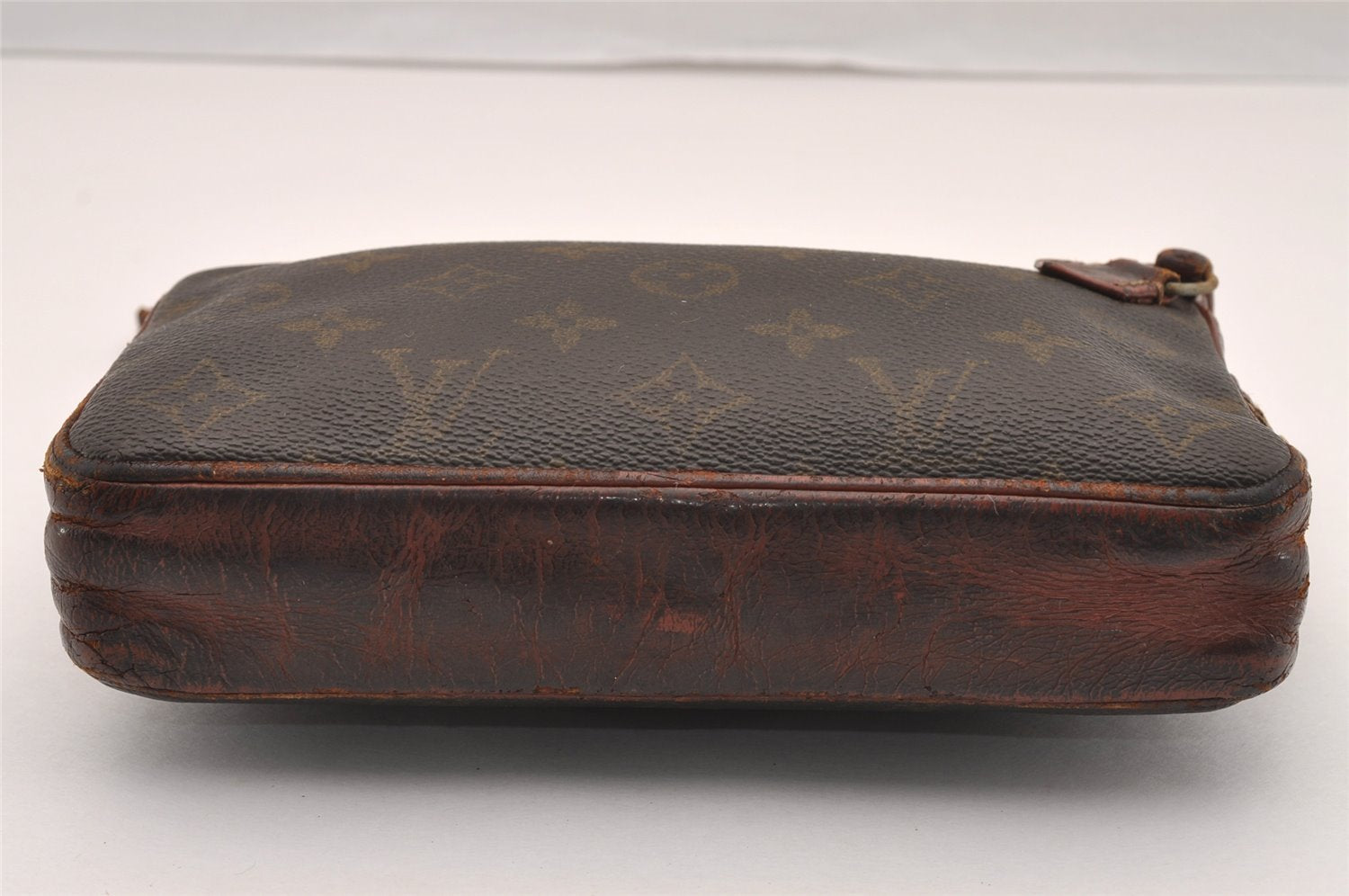 Authentic Louis Vuitton Monogram Pochette Sport Clutch Hand Bag LV Junk 4287I