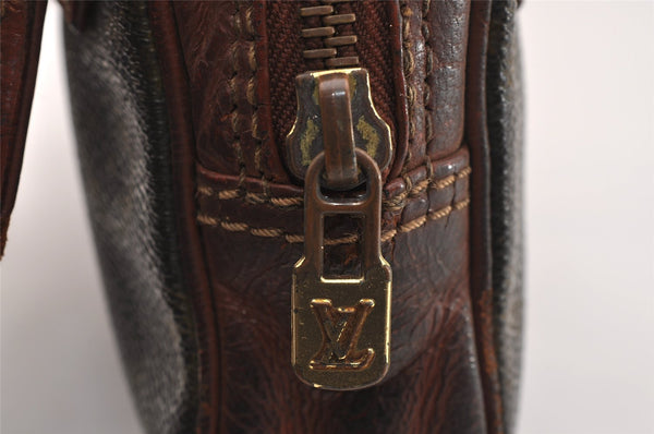 Authentic Louis Vuitton Monogram Pochette Sport Clutch Hand Bag LV Junk 4287I