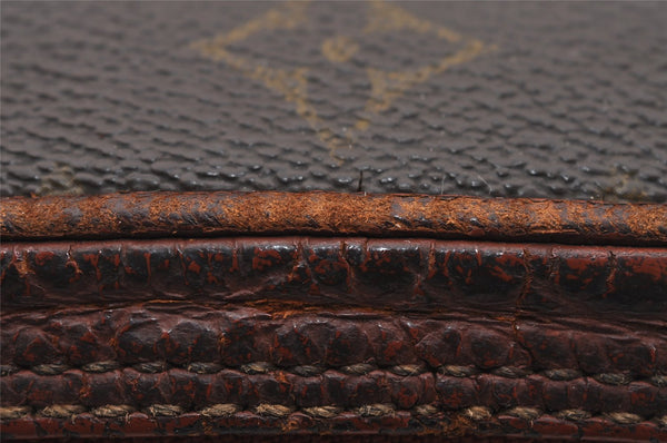 Authentic Louis Vuitton Monogram Pochette Sport Clutch Hand Bag LV Junk 4287I