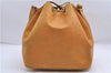 Authentic Louis Vuitton Epi Petit Noe Shoulder Bag Yellow M44109 LV 4288D