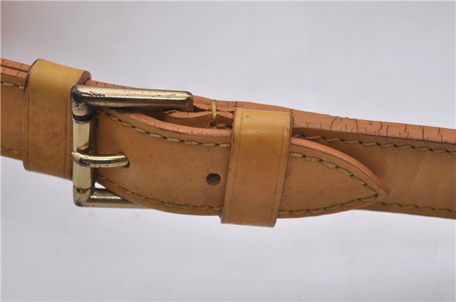 Authentic Louis Vuitton Epi Petit Noe Shoulder Bag Yellow M44109 LV 4288D