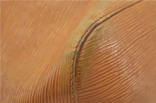 Authentic Louis Vuitton Epi Petit Noe Shoulder Bag Yellow M44109 LV 4288D