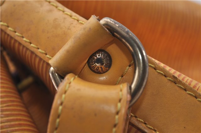 Authentic Louis Vuitton Epi Petit Noe Shoulder Bag Yellow M44109 LV 4288D