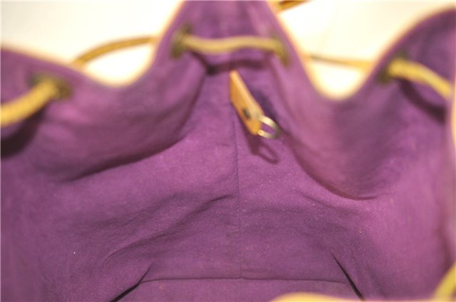 Authentic Louis Vuitton Epi Petit Noe Shoulder Bag Yellow M44109 LV 4288D