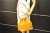 Authentic Louis Vuitton Epi Petit Noe Shoulder Bag Yellow M44109 LV 4288D
