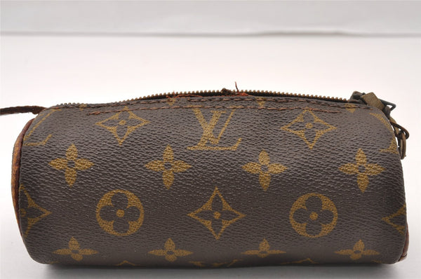 Authentic Louis Vuitton Monogram Papillon Pouch Old Model LV Junk 4288I