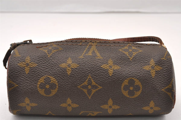 Authentic Louis Vuitton Monogram Papillon Pouch Old Model LV Junk 4288I