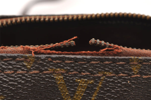 Authentic Louis Vuitton Monogram Papillon Pouch Old Model LV Junk 4288I