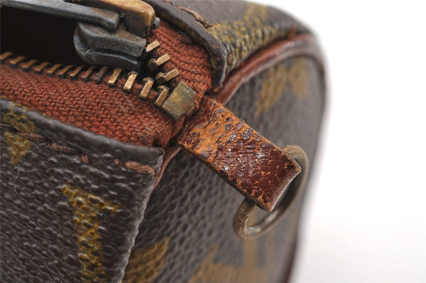 Authentic Louis Vuitton Monogram Papillon Pouch Old Model LV Junk 4288I