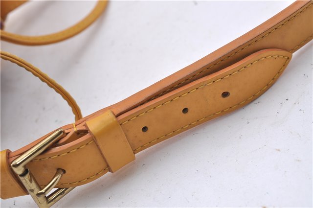 Authentic Louis Vuitton Epi Petit Noe Shoulder Bag Purse Yellow M44109 LV 4289D