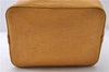 Authentic Louis Vuitton Epi Petit Noe Shoulder Bag Purse Yellow M44109 LV 4289D