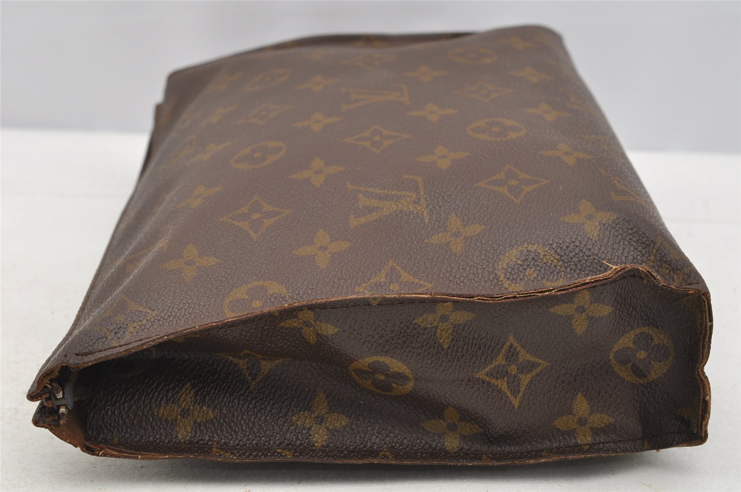 Auth Louis Vuitton Monogram Poche Toilette 26 Cosmetics Pouch Old Model LV 4289I