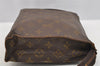 Auth Louis Vuitton Monogram Poche Toilette 26 Cosmetics Pouch Old Model LV 4289I