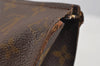 Auth Louis Vuitton Monogram Poche Toilette 26 Cosmetics Pouch Old Model LV 4289I