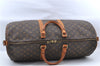 Authentic Louis Vuitton Monogram Keepall Bandouliere 55 M41414 Boston Bag 4290C