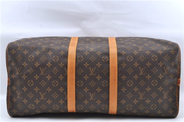 Authentic Louis Vuitton Monogram Keepall Bandouliere 55 M41414 Boston Bag 4290C