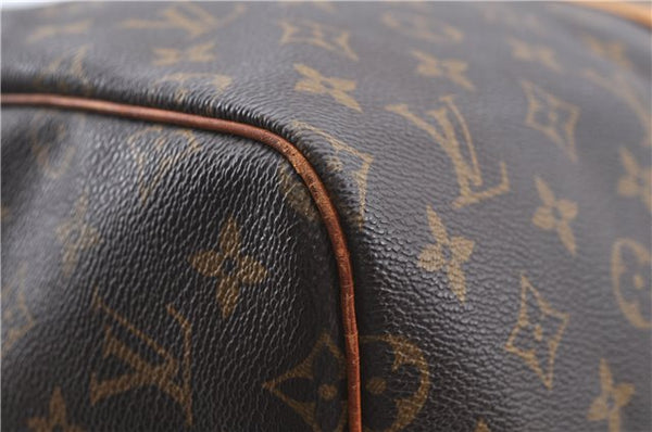 Authentic Louis Vuitton Monogram Keepall Bandouliere 55 M41414 Boston Bag 4290C