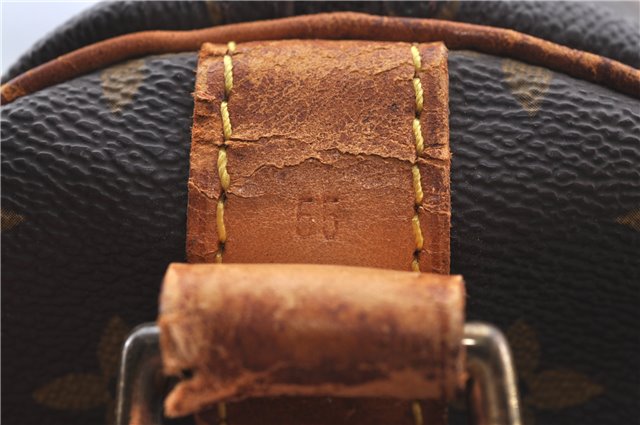 Authentic Louis Vuitton Monogram Keepall Bandouliere 55 M41414 Boston Bag 4290C