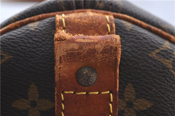 Authentic Louis Vuitton Monogram Keepall Bandouliere 55 M41414 Boston Bag 4290C