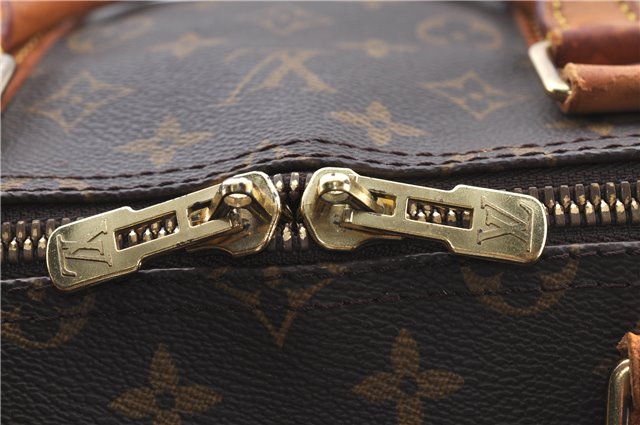 Authentic Louis Vuitton Monogram Keepall Bandouliere 55 M41414 Boston Bag 4290C