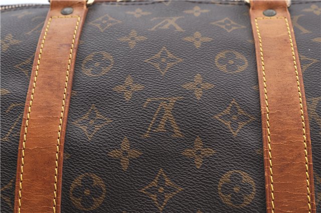 Authentic Louis Vuitton Monogram Keepall Bandouliere 55 M41414 Boston Bag 4290C