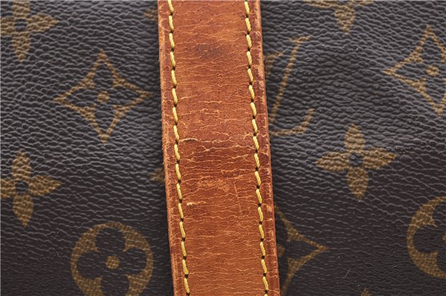 Authentic Louis Vuitton Monogram Keepall Bandouliere 55 M41414 Boston Bag 4290C