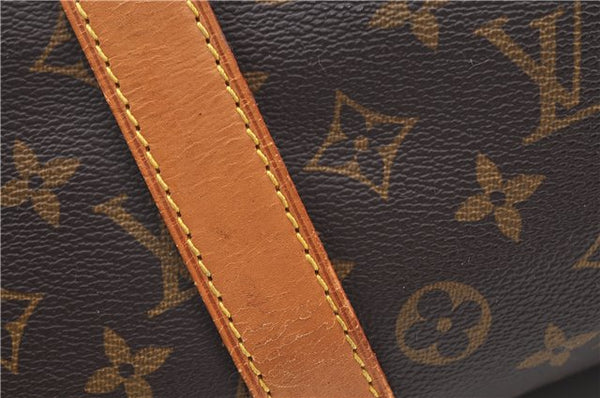 Authentic Louis Vuitton Monogram Keepall Bandouliere 55 M41414 Boston Bag 4290C
